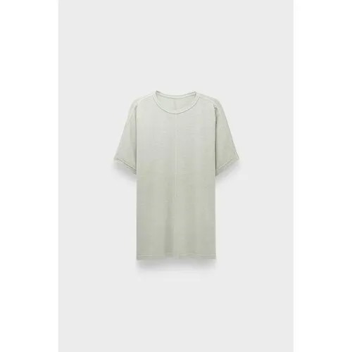 Футболка Maharishi 5234 hemp cross oversized t-shirt, размер 50, зеленый