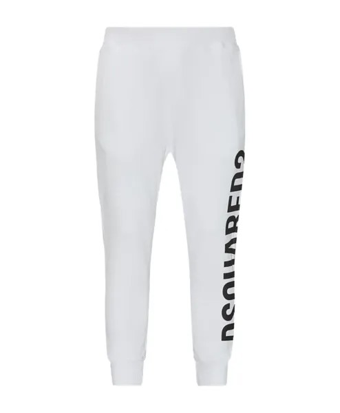 Спортивные брюки с логотипом Dsquared2, белый