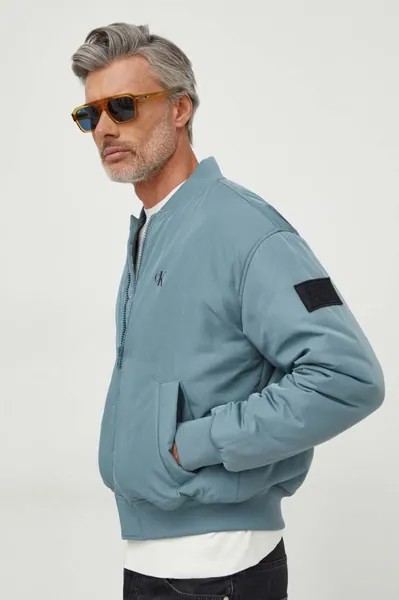 Куртка бомбер Calvin Klein Jeans, синий