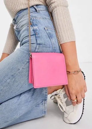 Маленькая сумочка через плечо цвета фуксия Truffle Collection-Розовый цвет