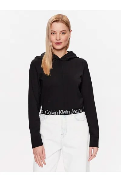 Худи Calvin Klein, черный