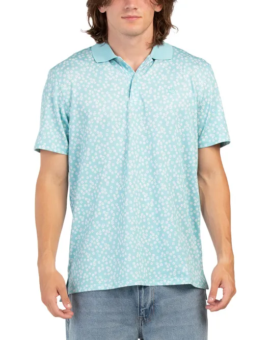 Поло с принтом Fort Frederik Southern Tide, синий