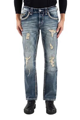 Прямые джинсы Rock Revival Armie J212