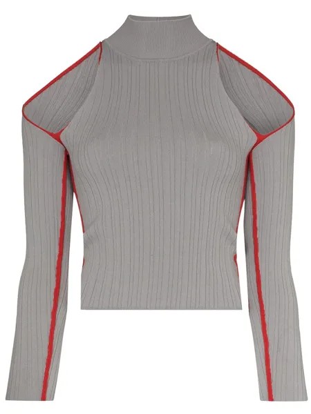 Eckhaus Latta трикотажный топ Dream с вырезами