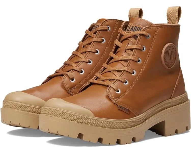 Ботинки Palladium Pallabase Leather Boot, цвет Dear Brown