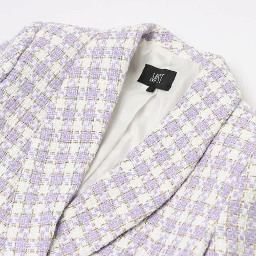 Пиджак MIST, размер 50, лиловый, фиолетовый