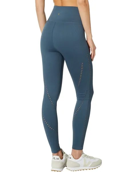 Брюки Spiritual Gangster Thea 7/8 Seamless Leggings, цвет Deep Sea Blue