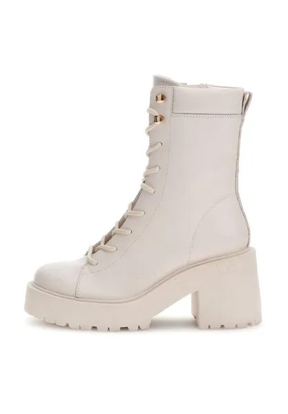 Ботильоны на платформе LUAI COMBAT Guess, weiß