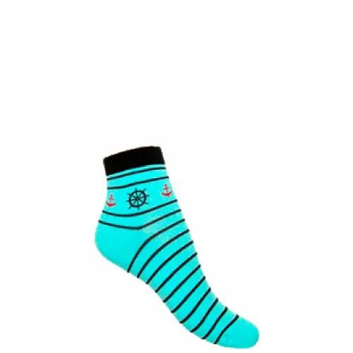 Носки Пингонс, размер 23 (размер обуви 35-37), голубой