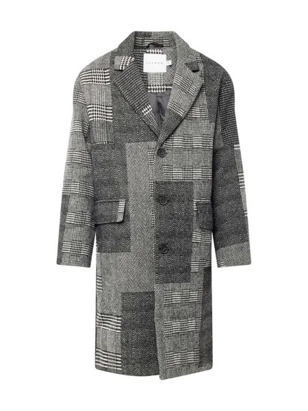 Межсезонное пальто Topman, черный