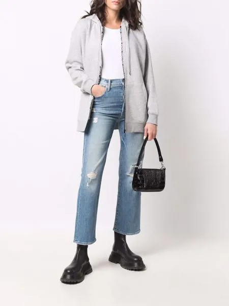Michael Michael Kors худи на молнии с логотипом