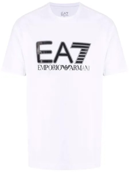 Ea7 Emporio Armani футболка с логотипом