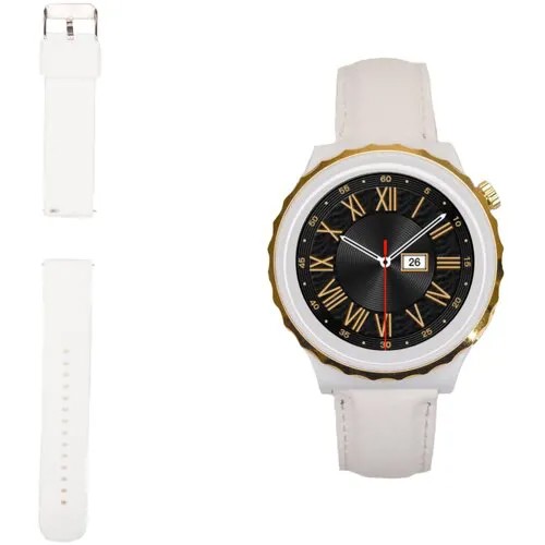 Умные часы W&O X6 Pro 42mm/ Часы мужские и женские / подростковые / для школьника/ Смарт часы фитнес браслет спортивный/серебристый