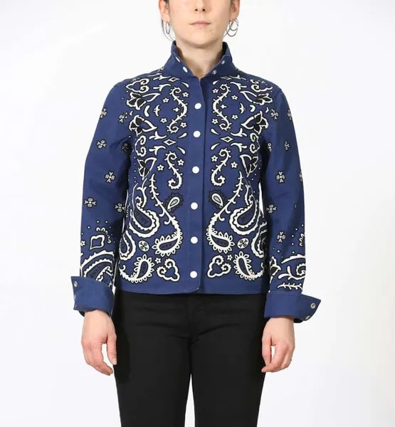 Куртка с принтом Scotch&Soda по всей поверхности Scotch & Soda, синий