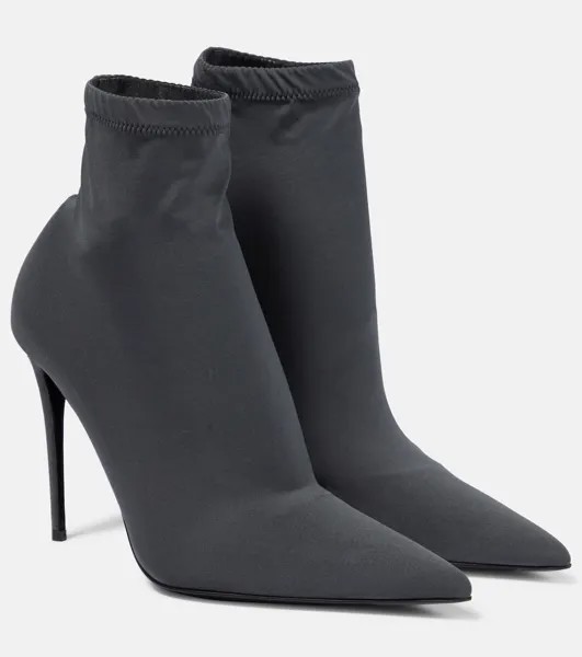 Ботинки-носочки из коллаборации с Kim 105 Dolce&Gabbana, серый