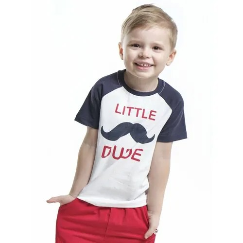 Футболка Mini Maxi, размер 116, синий