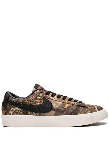 Nike кеды SB Blazer Low Pro GT Premium, коричневый
