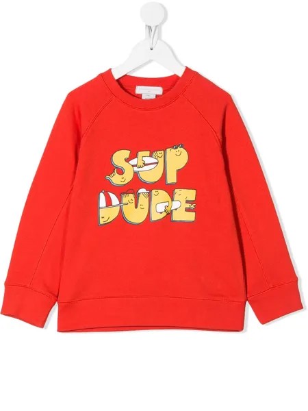 Stella McCartney Kids толстовка с принтом