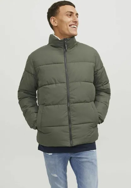 Куртка Jack & Jones JJETOBY PUFFER COLLAR SN, цвет rosin