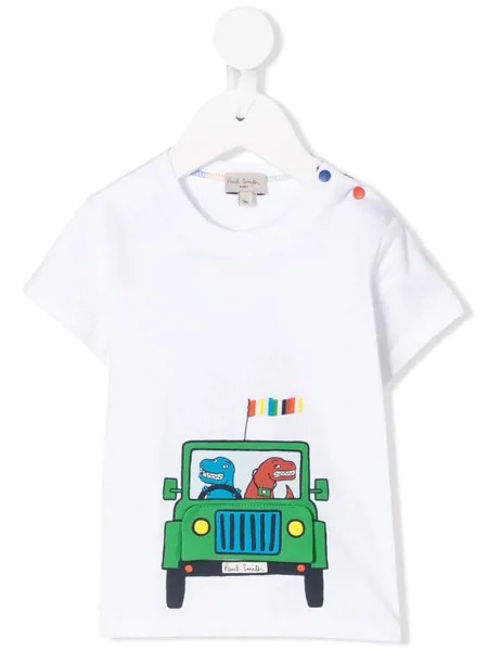 Paul Smith Junior футболка с графичным принтом