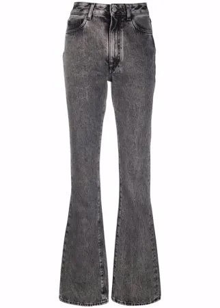 Alessandra Rich джинсы bootcut с завышенной талией
