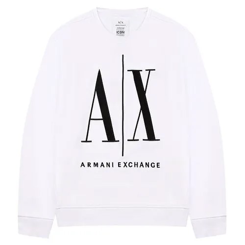 Свитшот Armani Exchange, размер XXL INT, белый