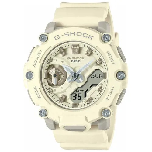 Наручные часы CASIO G-Shock, белый, бежевый