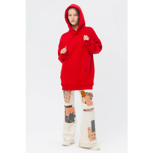 Худи Магазин Толстовок, размер L-50-Unisex-(Женский), красный