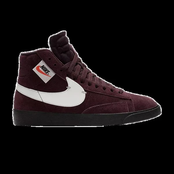 Кроссовки Nike Wmns Blazer Mid Rebel XX 'Burgundy Crush', красный