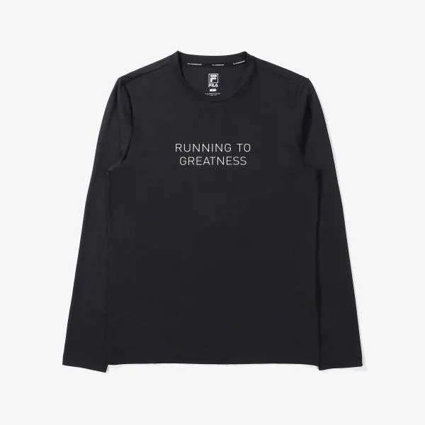 [Fila]Active/Long Sleeve/Round/T-Shirts