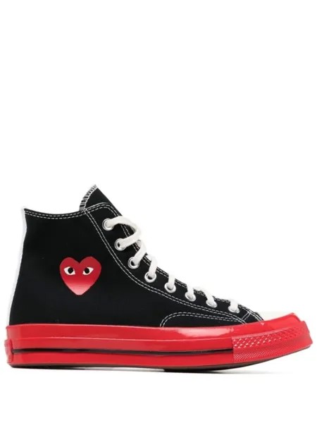 Comme des Garçons высокие кеды Chuck 70, черный