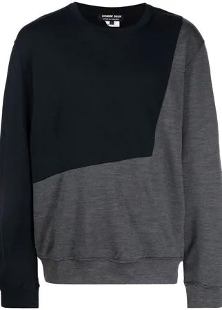 Comme Des Garçons Homme Deux джемпер в стиле колор-блок
