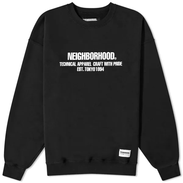 Свитер Neighborhood Classic Crew, черный