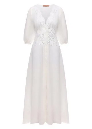 Льняное платье Ermanno Scervino