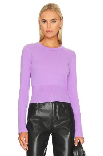 Свитер Autumn Cashmere Cropped, цвет Hyacinth