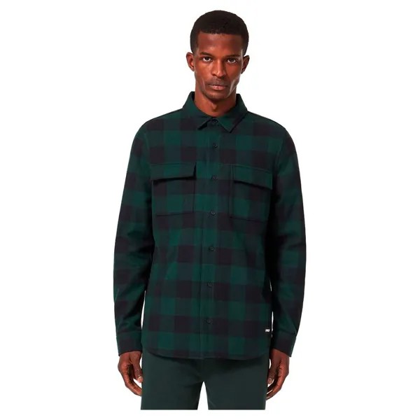 Рубашка с длинным рукавом Oakley Bear Cozy Flannel, зеленый