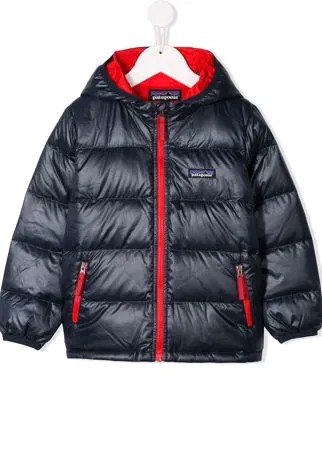 Patagonia Kids пуховик с капюшоном