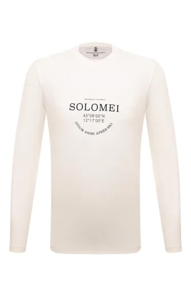 Хлопковый лонгслив Brunello Cucinelli