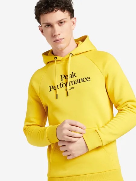 Худи мужская Peak Performance Original, Желтый