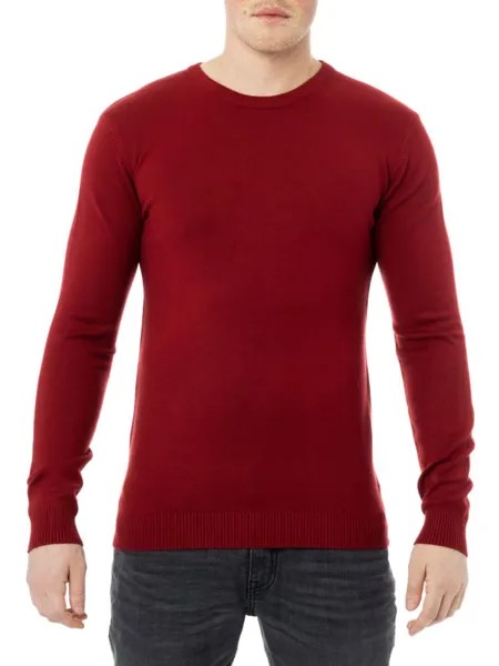 Однотонный свитер с круглым вырезом X Ray, цвет Jester Red