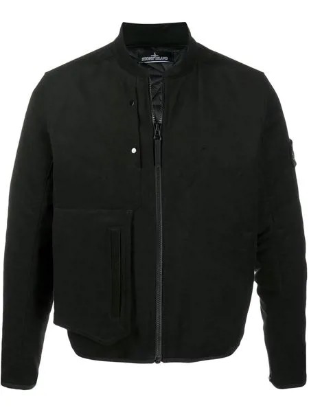 Stone Island Shadow Project бомбер с нашивкой-логотипом