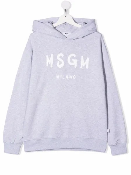 MSGM Kids худи с логотипом