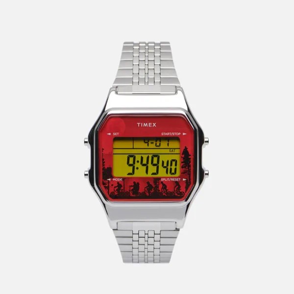 Наручные часы Timex x Stranger Things T80 серебряный, Размер ONE SIZE