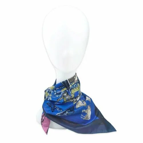 Платок Christian Lacroix, хлопок, 53х53 см, черный