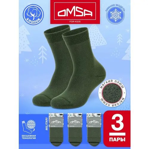 Носки Omsa размер 35-38 (20-22), , зеленый