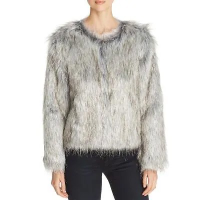 Женская теплая куртка из искусственного меха Unreal Fur Fire - Ice Grey Metallic, L BHFO 1650