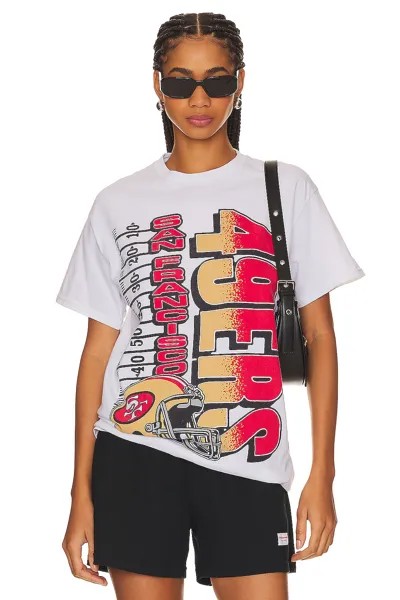 Футболка Junk Food 49ers Yardage, белый