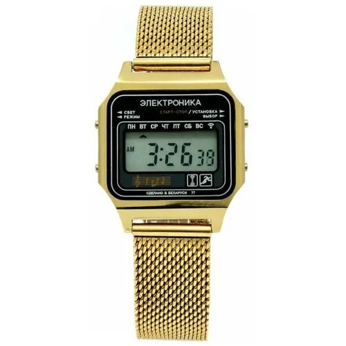 Наручные часы Электроника Наручные часы Электроника 77 №1183, золотой
