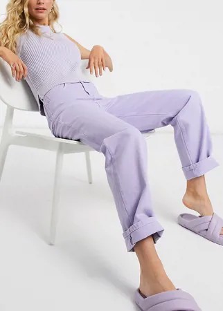 Выбеленные джинсы сиреневого цвета в винтажном стиле 90-х Reclaimed Vintage Inspired-Фиолетовый цвет