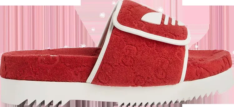 Сандалии Adidas Adidas x Gucci GG Platform Sandal 'Red Cotton Sponge', красный